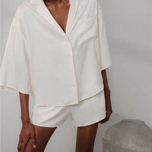 Lunya Cream Women's Pajama Set